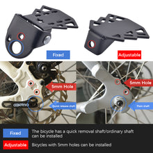 Load image into Gallery viewer, 1 Pair Bike Rear Fold Pedal Road Manganese Steel Folding Footrests Rear Wheel Manned Bicycle Foot Pedal Cycling Accessories