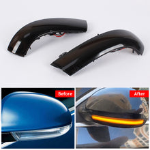 Load image into Gallery viewer, 2Pcs Car Rearview Mirror LED Turn Signal Light Dynamic Blinker For VW GOLF 5 GTI V MK5 Jetta Passat B5.5 B6 Sharan Superb B5 EOS