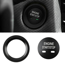 Load image into Gallery viewer, 2Pcs Car Start Ignition Engine Start Stop Button Ring Cover Trim Sticker For Cadillac XT5 CT6 SRX CTS XTS Button Decoration Switch Accessories