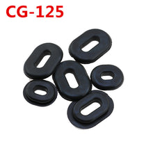 Load image into Gallery viewer, 12Pcs Rubber Motorcycle Side Cover Grommets Pads Fairing Bolts Goldwing for Honda CG125 CB 100 550K 550F 750F CB125S CL XL 100 125 SL