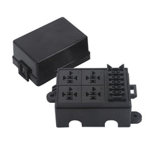 Load image into Gallery viewer, 4 Relay Holder Free Combination Auto For Car Truck 6Way Fuse Holder Circuit Standard Fuse Relay Holder 12V 24V 40A Relay