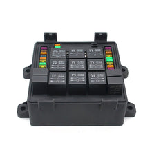 Load image into Gallery viewer, Multi-way Car Lighting Audio Modification Control Terminal Recreation Relay Socket Box Blade Fuse Holder Automotive RV