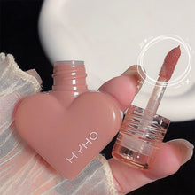 Load image into Gallery viewer, Love Heart Matte Liquid Lipstick Not Easy To Stick To Cup Velvet Mist Lip Glaze for Women Liquid Lip Gloss Cosmetics