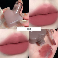 Load image into Gallery viewer, Love Heart Matte Liquid Lipstick Not Easy To Stick To Cup Velvet Mist Lip Glaze for Women Liquid Lip Gloss Cosmetics