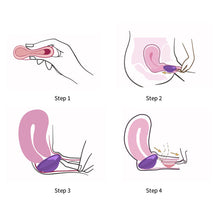 Load image into Gallery viewer, Women Silicone Menstrual Tray Menstrual Collector Cup Clean Hygienic Feminine Care Alternative To Tampons Health Menstrual Cup