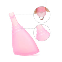 Load image into Gallery viewer, Repeated Use of Monthly Cup In Women's Menstrual Period To Prevent Side Leakage and Drain Reusable Women Menstrual Cup