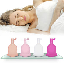 Load image into Gallery viewer, Reusable Menstrual Cup Period Medical Silicone Menstrual Cup Silicone Cup Flap Excretable Women Menstrual Cup