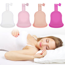 Load image into Gallery viewer, Reusable Menstrual Cup Period Medical Silicone Menstrual Cup Silicone Cup Flap Excretable Women Menstrual Cup