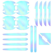 Load image into Gallery viewer, 2Pcs/4Pcs/8Pcs Car Rear Mirror Door Bowl Handles Luminous Protective Sticker Film Protector Trim Sticker Anti-Scratch Car Handle Bowl Strip Protection