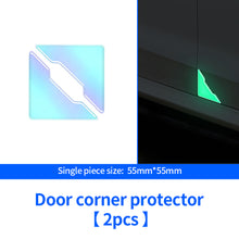 Load image into Gallery viewer, 2Pcs/4Pcs/8Pcs Car Rear Mirror Door Bowl Handles Luminous Protective Sticker Film Protector Trim Sticker Anti-Scratch Car Handle Bowl Strip Protection