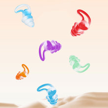 Load image into Gallery viewer, Silicone Sound Insulation Earplugs Soft Comfortable Noise Reduction Earplugs Washable Reusable Sleeping Earplugs