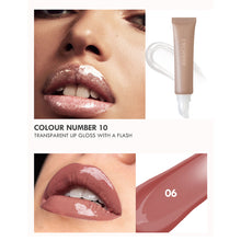 Load image into Gallery viewer, 10 Colors Moisturizing Hydrating Mirror Lip Gloss Non-sticky Pearlescent Fine Sparkling Lip Glaze Lip Makeup Cosmetics