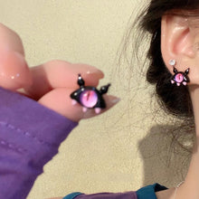 Load image into Gallery viewer, Funny Cute Monster Earrings Fashionable Personalized Alloy Earrings Ear Studs Women Jewelry Accessories