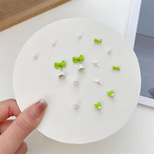 Load image into Gallery viewer, Exquisite Small One-week Earrings Set Cute Sweet Alloy Earrings Ear Studs Jewelry Accessories for Women