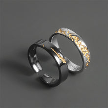 Load image into Gallery viewer, Fashionable Personalized Gilding Ring Irregular Pattern Alloy Ring Opening Adjustable Ring Jewelry for Men