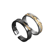 Load image into Gallery viewer, Fashionable Personalized Gilding Ring Irregular Pattern Alloy Ring Opening Adjustable Ring Jewelry for Men