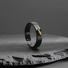 Load image into Gallery viewer, Fashionable Personalized Gilding Ring Irregular Pattern Alloy Ring Opening Adjustable Ring Jewelry for Men