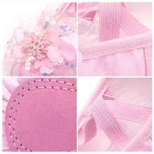 Load image into Gallery viewer, Cute Princess Dance Shoes Children's Soft Soles Free Lace-Up Ballet Shoes Chinese Dance Body Training Special Cat Claw Shoes