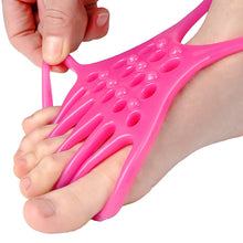 Load image into Gallery viewer, 1 Pair TPR Yoga Stretching Band Muscle Relaxer Foot Bump Massage Improves Flat Feet Soothe Tired Thumb Valgus Corrector