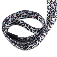 Load image into Gallery viewer, Leopard Print Yoga Pull Band Fitness Exercise Strength Training Body Shaping Elastic Band Squat Buttock Ring 76*8CM