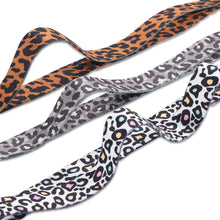 Load image into Gallery viewer, Leopard Print Yoga Pull Band Fitness Exercise Strength Training Body Shaping Elastic Band Squat Buttock Ring 76*8CM