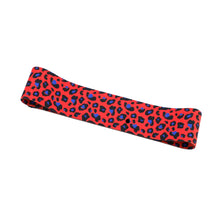 Load image into Gallery viewer, Leopard Print Squat Shape Resistance Band Yoga Pilates Tension Band Elastic Glue Butt Ring Fitness Accesorios Gym Equipment