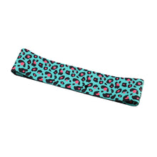 Load image into Gallery viewer, Leopard Print Squat Shape Resistance Band Yoga Pilates Tension Band Elastic Glue Butt Ring Fitness Accesorios Gym Equipment