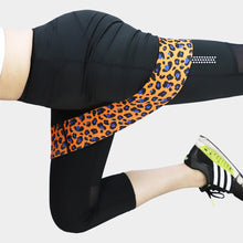 Load image into Gallery viewer, Leopard Print Squat Shape Resistance Band Yoga Pilates Tension Band Elastic Glue Butt Ring Fitness Accesorios Gym Equipment