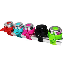 Load image into Gallery viewer, 1PC Strap Kids' Bike Bell Scooter Trolley Candy Color Super Loud Bell Fun Bike Accessories
