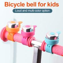 Load image into Gallery viewer, 1PC Strap Kids' Bike Bell Scooter Trolley Candy Color Super Loud Bell Fun Bike Accessories
