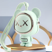 Load image into Gallery viewer, Space Bear Neck Small Fan Usb Charging Three-Speed Adjustable Wind Without Fan Blade Silent Portable Handheld Fan Summer Cooling Tool