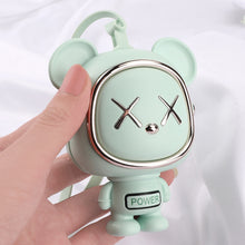 Load image into Gallery viewer, Space Bear Neck Small Fan Usb Charging Three-Speed Adjustable Wind Without Fan Blade Silent Portable Handheld Fan Summer Cooling Tool