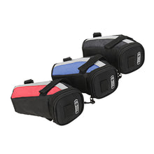 Load image into Gallery viewer, Waterproof Bike Saddle Pack Mountain Road Rear Bag Barrel Seat Package With Reflective Strip Bicycle Accessories