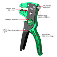 Load image into Gallery viewer, Multifunctional Duck Beak Pliers Wire Strippers Universal Cable Automatic Crimping Pliers Electrician Wire Cutter