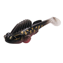Load image into Gallery viewer, 14G/8CM Hidden Anti-Hanging Bottom Hopping Fish Soft Pvc Coated Lead Head Hook T-Tail Soft Bait Lure Bait Fishing Accessories