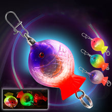 Load image into Gallery viewer, Simulation Dazzling Fish-Attracting Light Rotating LED Underwater Fish Gathering Light Acrylic Luminous Electronic Bait Lure Fishing Bait Accessories