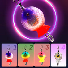 Load image into Gallery viewer, Simulation Dazzling Fish-Attracting Light Rotating LED Underwater Fish Gathering Light Acrylic Luminous Electronic Bait Lure Fishing Bait Accessories