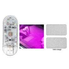 Load image into Gallery viewer, Car Interior Touch Roof Ceiling Lights Indoor Atmosphere Lighting Lamp Night Light Hand Reading Light Lamp