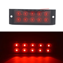 Load image into Gallery viewer, Upgrade 10LED Truck Side Marker Light Clearance Lamp Tail Light Trailer Tractor Lorry Warning Parking Lamp 12V-24V