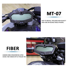 Load image into Gallery viewer, Carbon Fibre Motorcycle Instrument Surround Gauge Panel Cover For Yamaha MT07 FZ07 MT FZ 07 2014-2020 Tracer 700 2016-2019