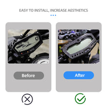 Load image into Gallery viewer, Carbon Fibre Motorcycle Instrument Surround Gauge Panel Cover For Yamaha MT07 FZ07 MT FZ 07 2014-2020 Tracer 700 2016-2019