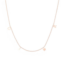 Load image into Gallery viewer, Mini Letter Star Pendant Fashion Versatile Stainless Steel Simple Jewelry Collar Chain Women's Jewelry