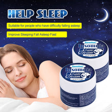 Load image into Gallery viewer, Improve Sleep Soothe Mood Sleepless Cream Balm Soothing Insomnia Relax Help Sleep Cream Relieve Stress Anxiety Ointment