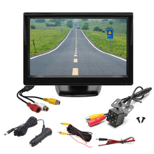 Load image into Gallery viewer, 5Inch Car Rear View Backup Camera LCD Monitor Night Vision Reverse Video Parking Reversing System with Rear View Camera