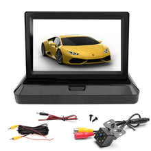 Load image into Gallery viewer, 5Inch Car Rear View Backup Camera Foldable LCD Monitor Night Vision Reverse Video Parking Reversing System with Rear View Camera