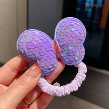 Load image into Gallery viewer, Three-dimensional Sequin Butterfly Children Hair Rope Cute Multicolored Highly Elastic Hair Band Hair Accessory