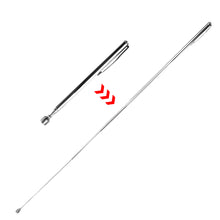 Load image into Gallery viewer, 12.5-65CM Stainless Steel Strong Magnetic Stretchable Pickup Pen Holder Suspensible Hang Metal Suction Rod 1.5-2Pounds