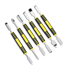 Load image into Gallery viewer, 6PCS/SET Metal Dismantling Pry Bar Double Head Boot Pry Shell Lifting Tool Mobile Phone Computer Laptop Repair Tool