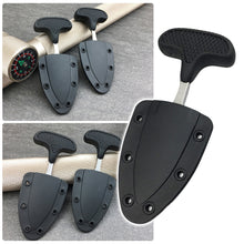 Load image into Gallery viewer, Stainless Steel Outdoor Camping Knife Sawtooth Multi-Functional Pu 'Er Tea Knife Expresscutter Rope Cutting Equipment Wilderness Survival Tools