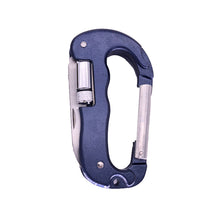 Load image into Gallery viewer, Outdoor 5-IN-1 EDC Quick Mount Mountaineering Buckle Multi-Function Knife Serrated LED Lighting Tactical Camo Camping Tool